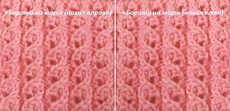 «Баранці на морі» спицями