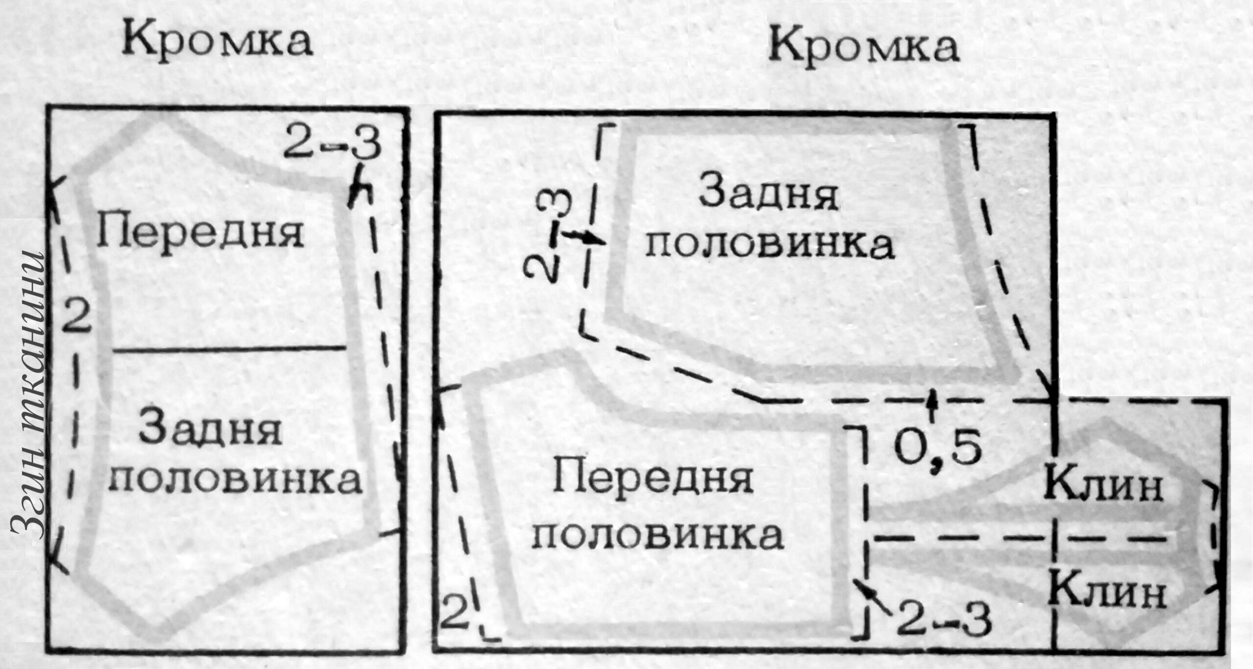 Чоловічі труси (викрійка)